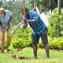 Life in Ugunja & Sidindi. Dan Moen Nyibule with residents, youth, and families across Siaya County.